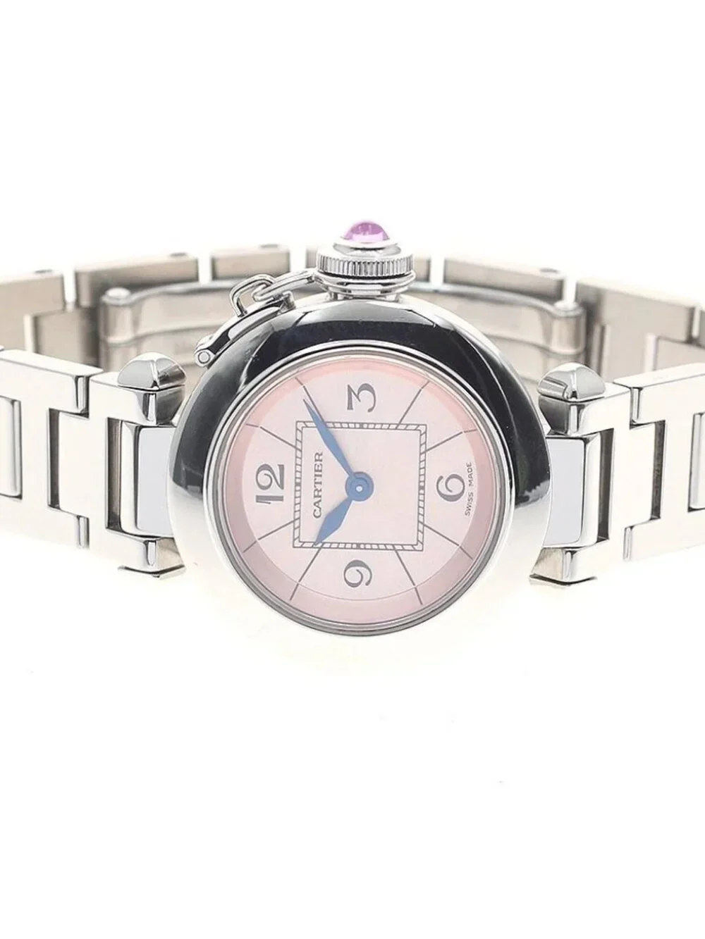CARTIER Miss pacha W3140008 pink Dial Quartz Ladies Watch_959741